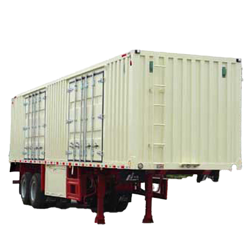 Used CIMC Huajun 10 meter series box semi-trailer