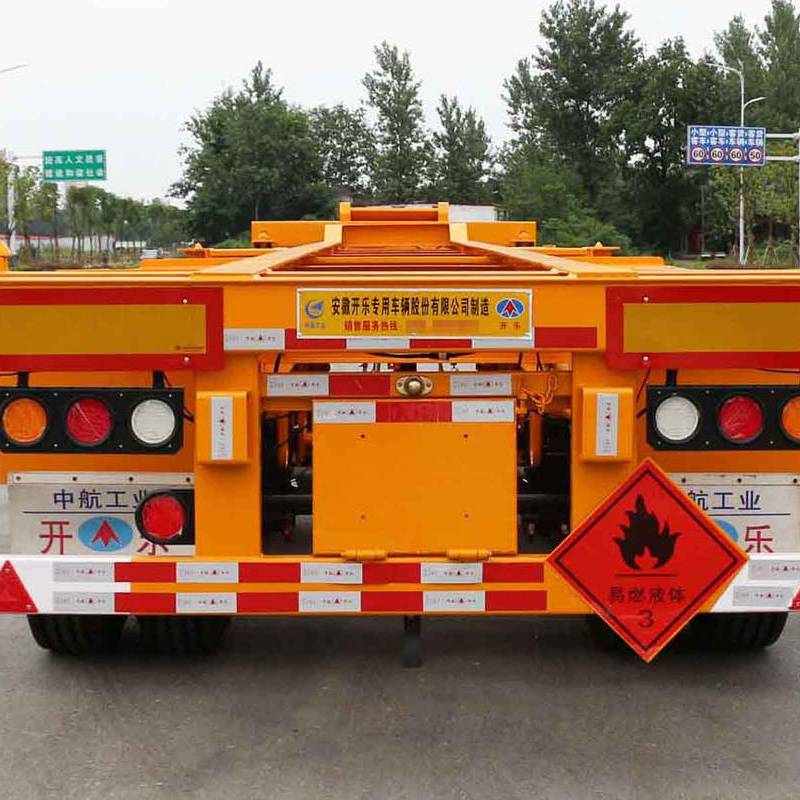 Used AVIC (Kaile brand) 13.75-meter series containerized semi-trailer