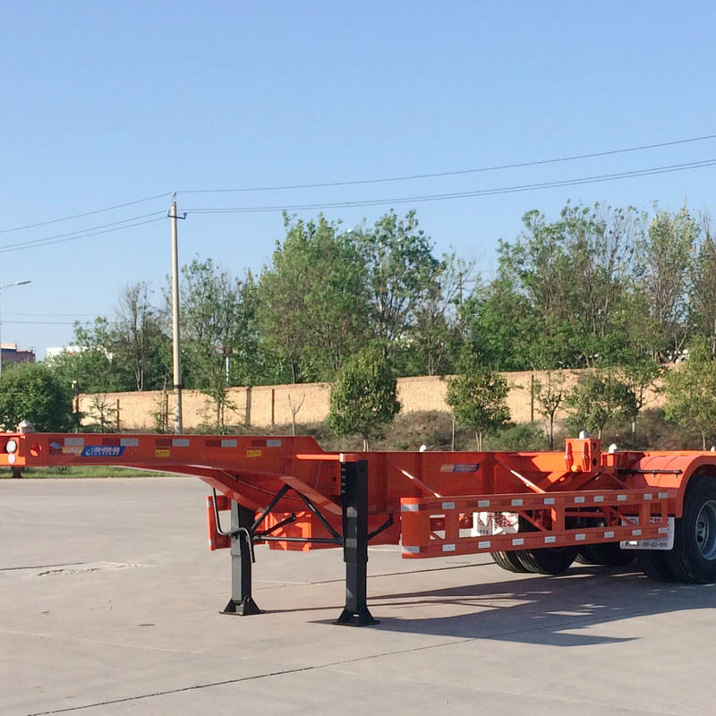 Used Dayun 40ft containerized semi-trailer