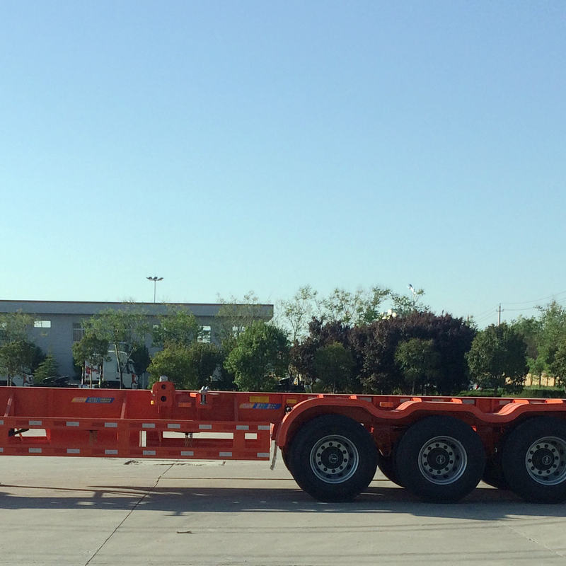 Used Dayun 40ft containerized semi-trailer