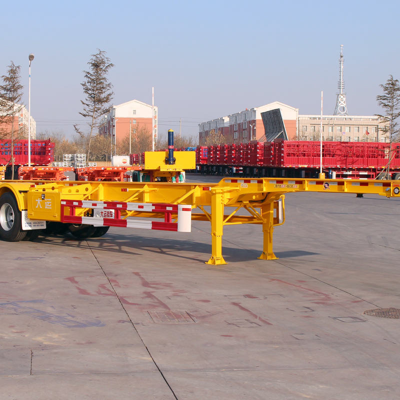 Used Dayun 45 foot containerized semi-trailer