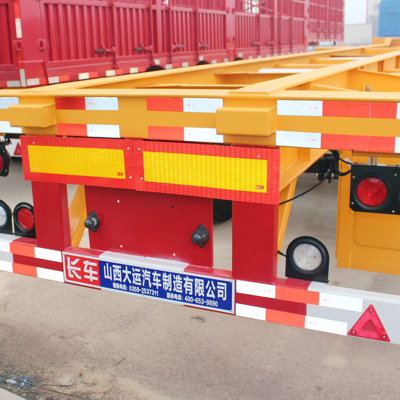 Used Dayun 45 foot containerized semi-trailer