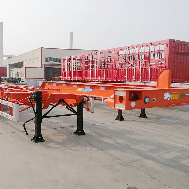 Used Dayun 45 foot containerized semi-trailer