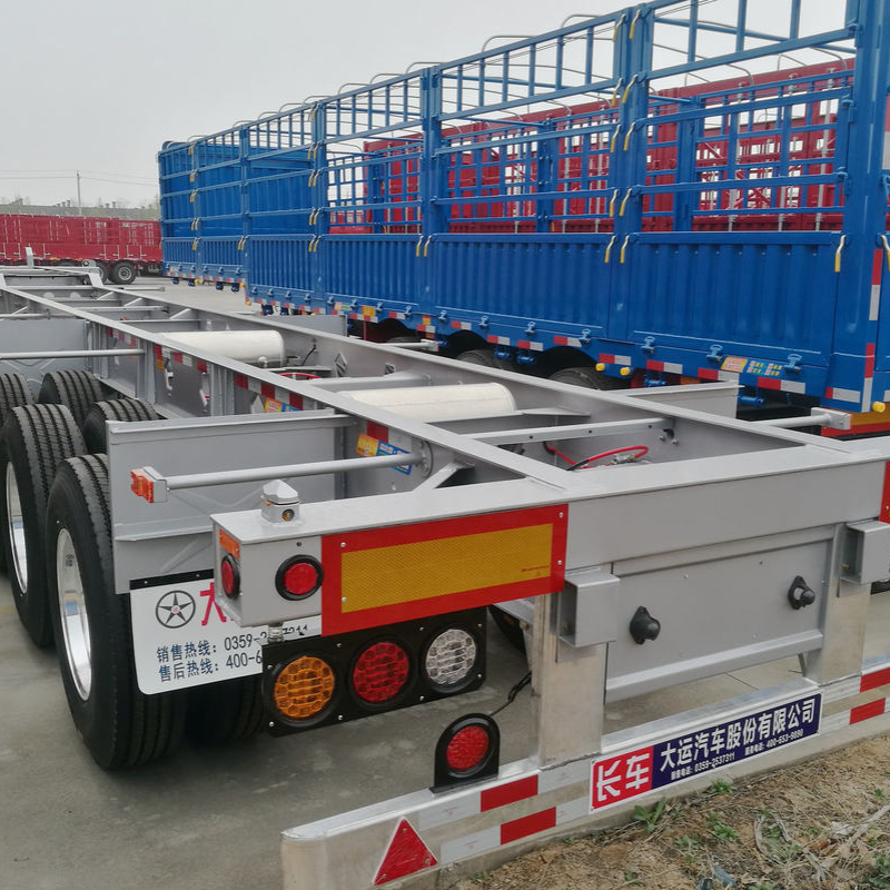 Used Dayun 45 foot containerized semi-trailer