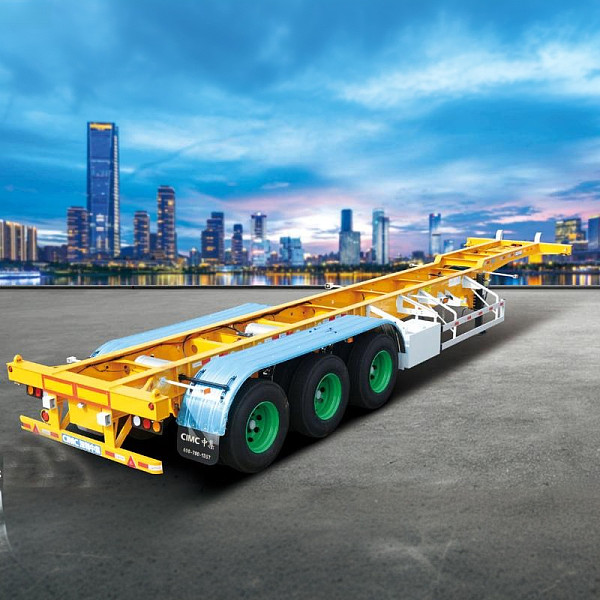 Used CIMC 40 foot series containerized semi-trailer