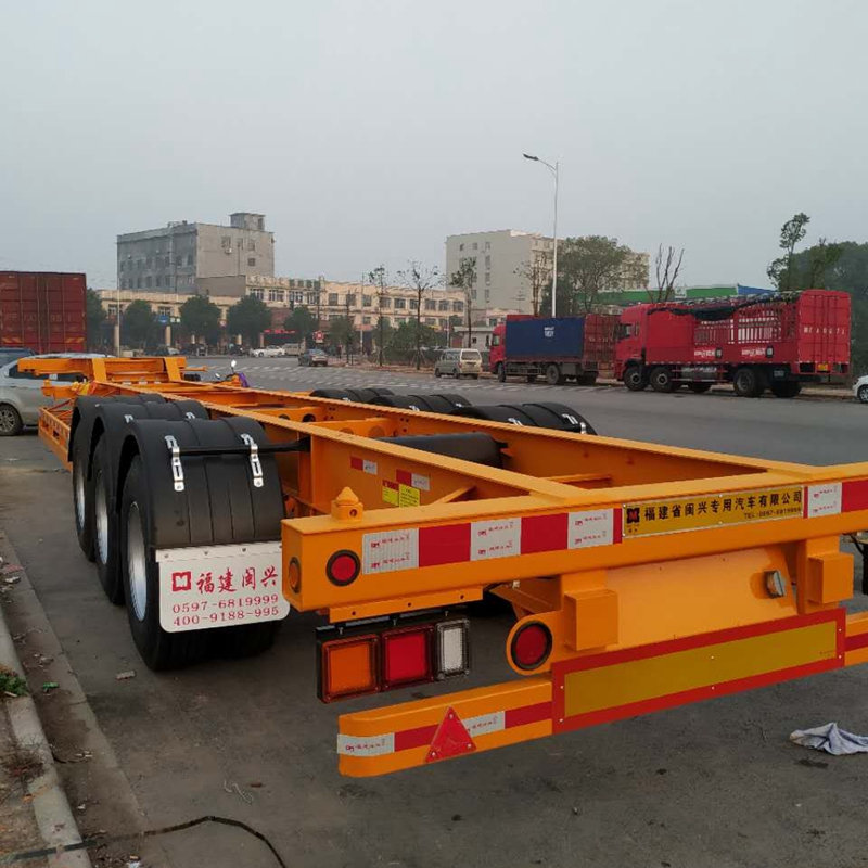 Used Minxing Motors 13 meter series containerized semi-trailer