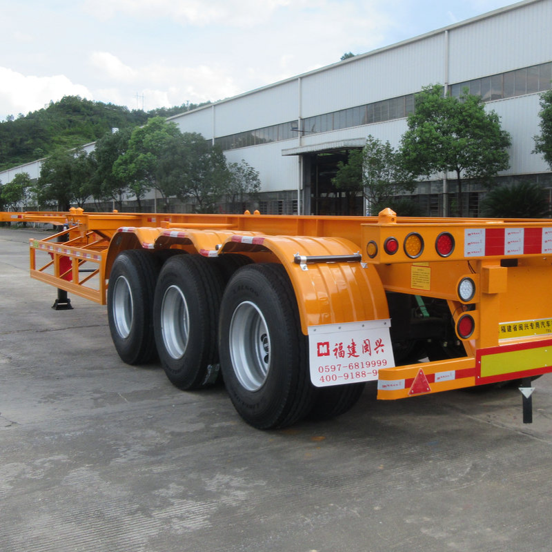 Used Minxing Motors 13 meter series containerized semi-trailer