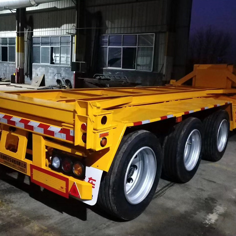 Used Liangshan Hengtong 13 meter series containerized semi-trailer