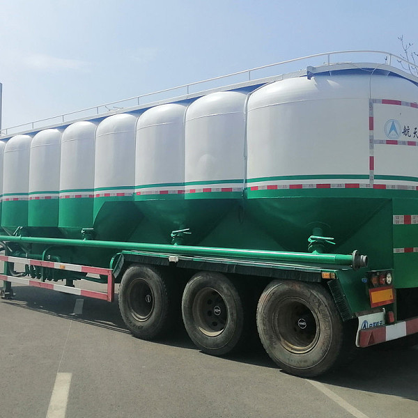 Used Aerospace Linghe Powder Material Transport Semi trailer