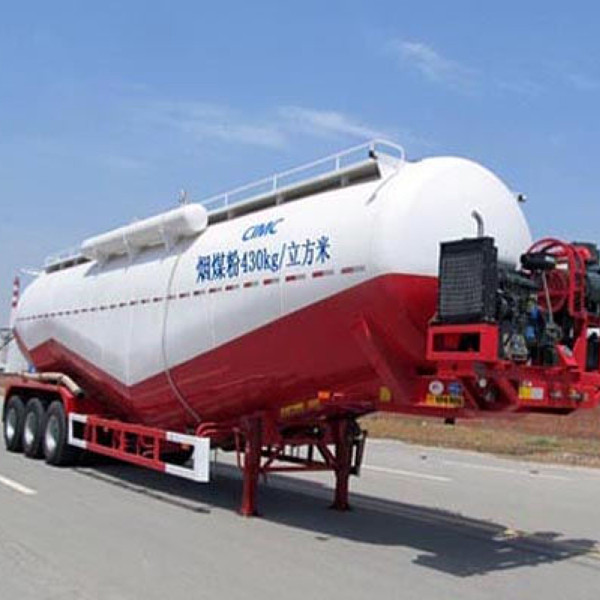 Used CIMC Huajun 64 Square Series Powder Material Transport Semi trailer