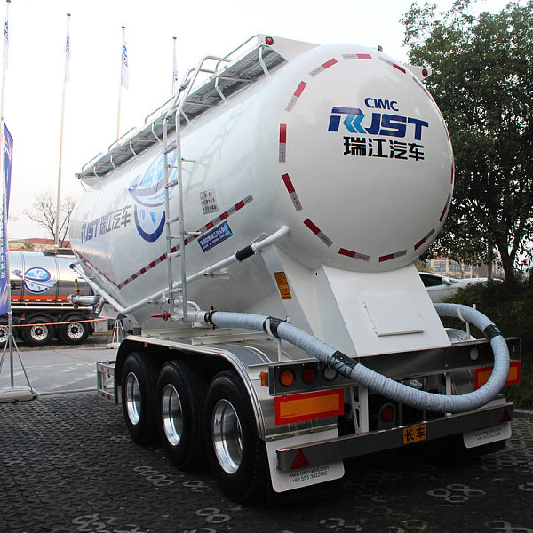 Used CIMC Ruijiang 33 Square Series Powder Material Transport Semi trailer