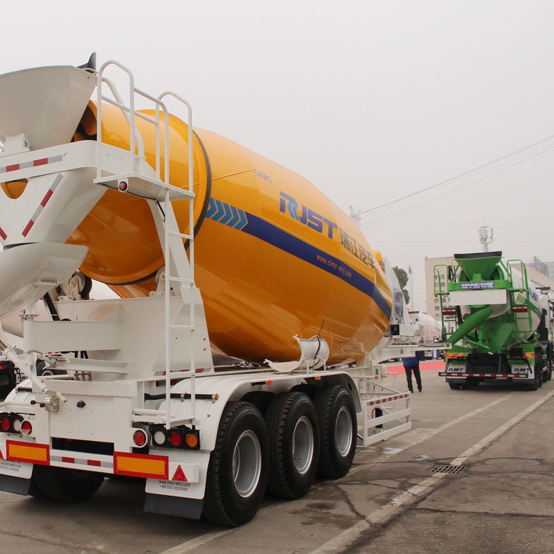 Used CIMC Ruijiang 17.4 Square Series Powder Material Transport Semi trailer