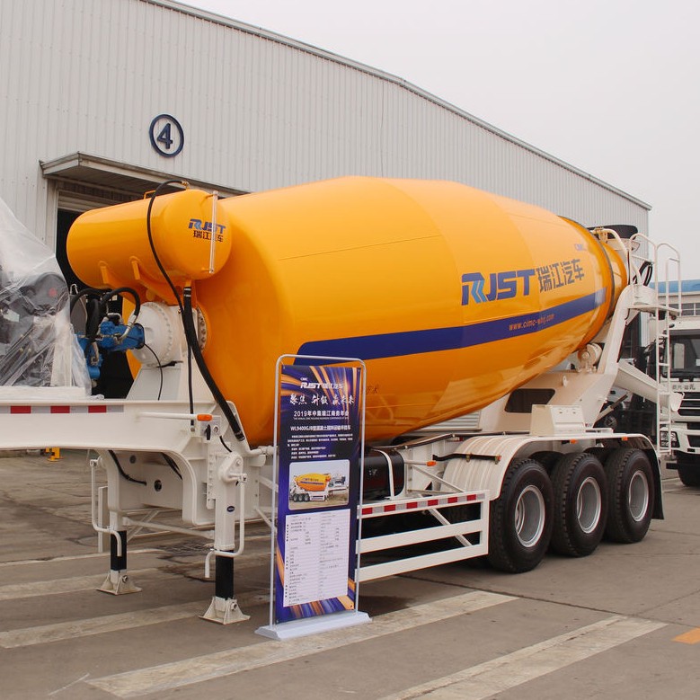 Used CIMC Ruijiang 17.4 Square Series Powder Material Transport Semi trailer