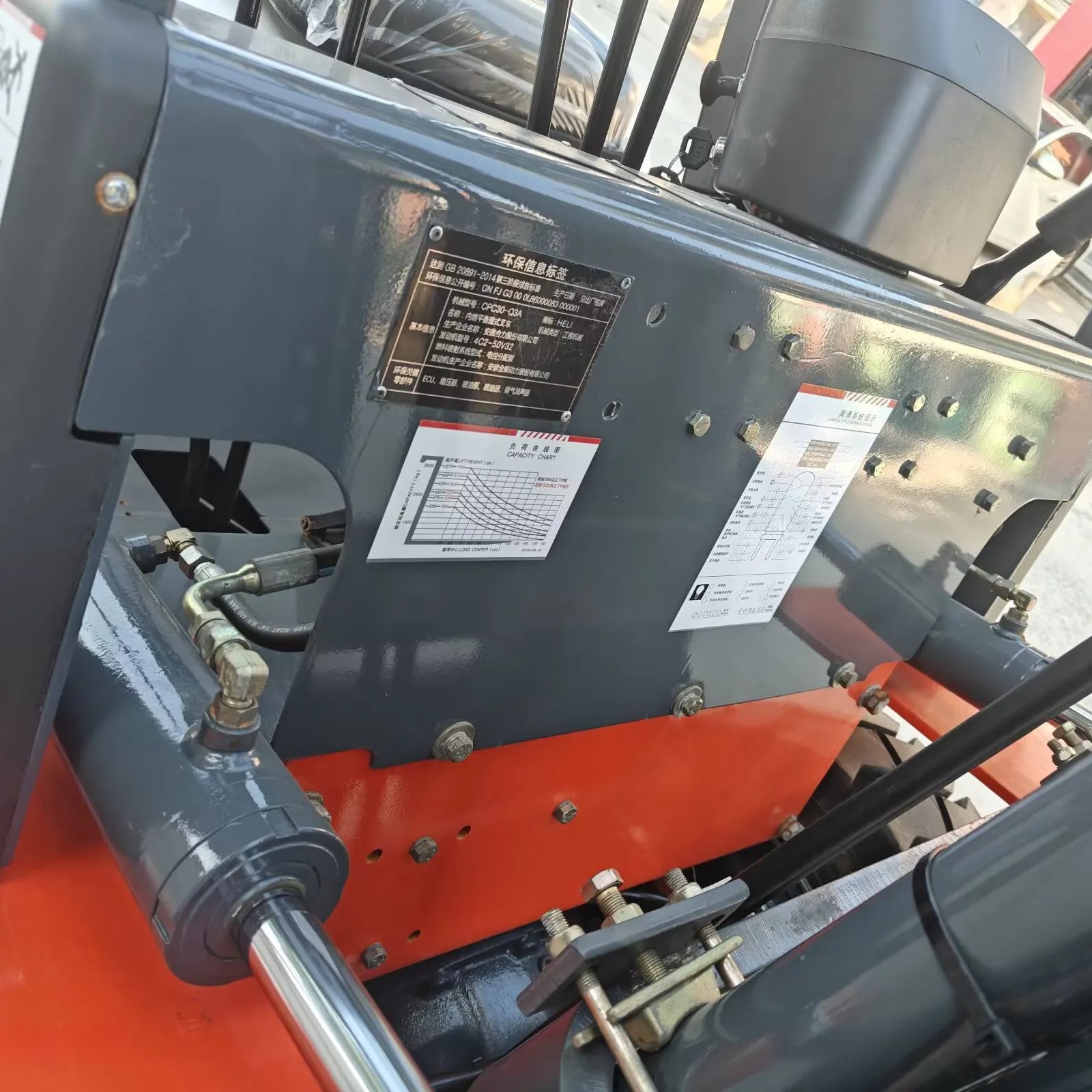 Used 3 Ton 3.5 Ton Electric Forklift