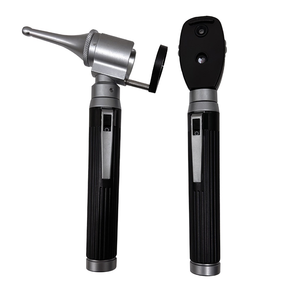 Veterinary Ent Diagnostic Set Portable Ophthalmoscope and Otoscope with Zipper Box