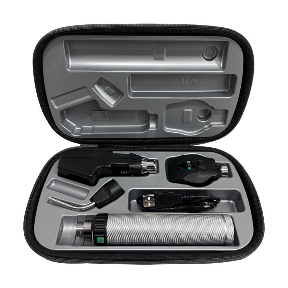 Portable Diagnostic Ophthalmoscope Retinoscope Otoscope 3 in 1