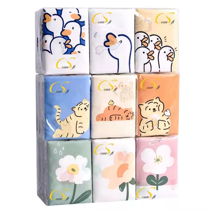 Mouchoirs et articles en stock