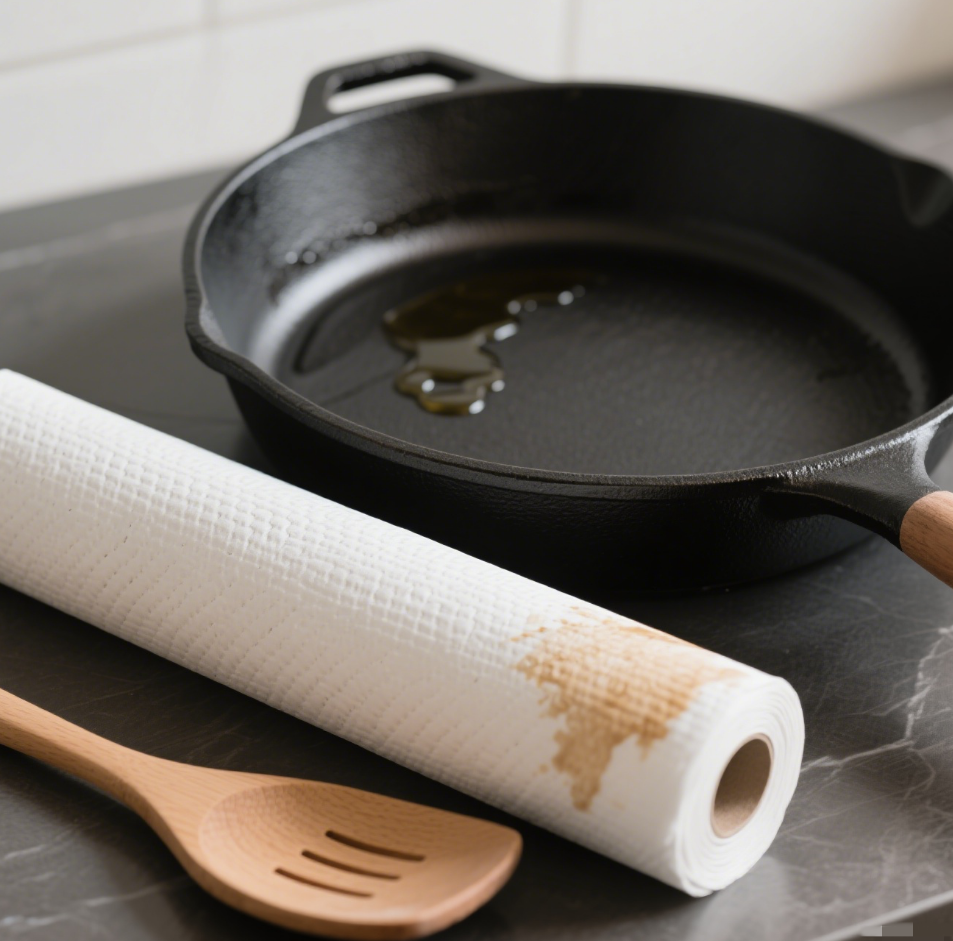 Papier de cuisine 100% en pâte de bois