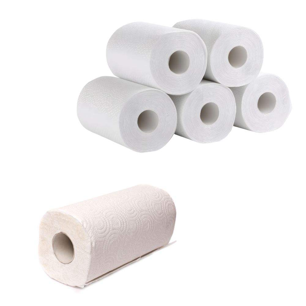 Papier de cuisine 100% en pâte de bois