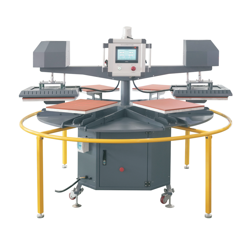 Double-head Multifunctional Six-Station Heat Press Machhine