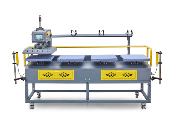 Fully Automatic Up-slide Four Stations Heat Press Machine