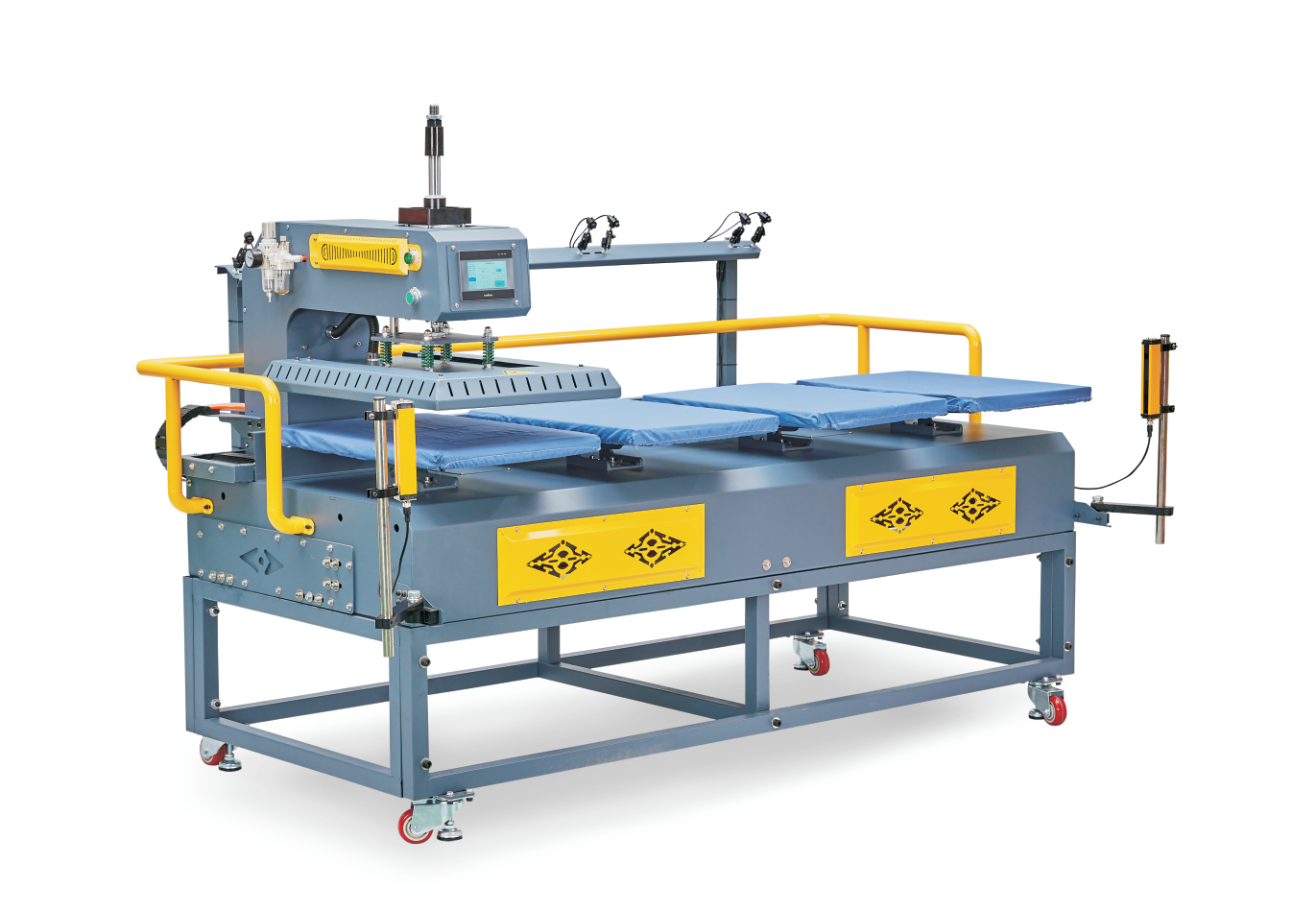 Fully Automatic Up-slide Four Stations Heat Press Machine