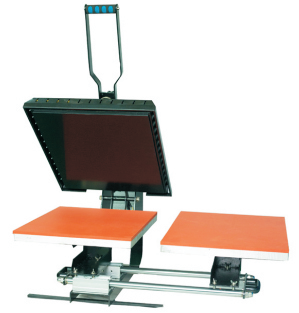 Auto open Magnetic Double  Station heat press