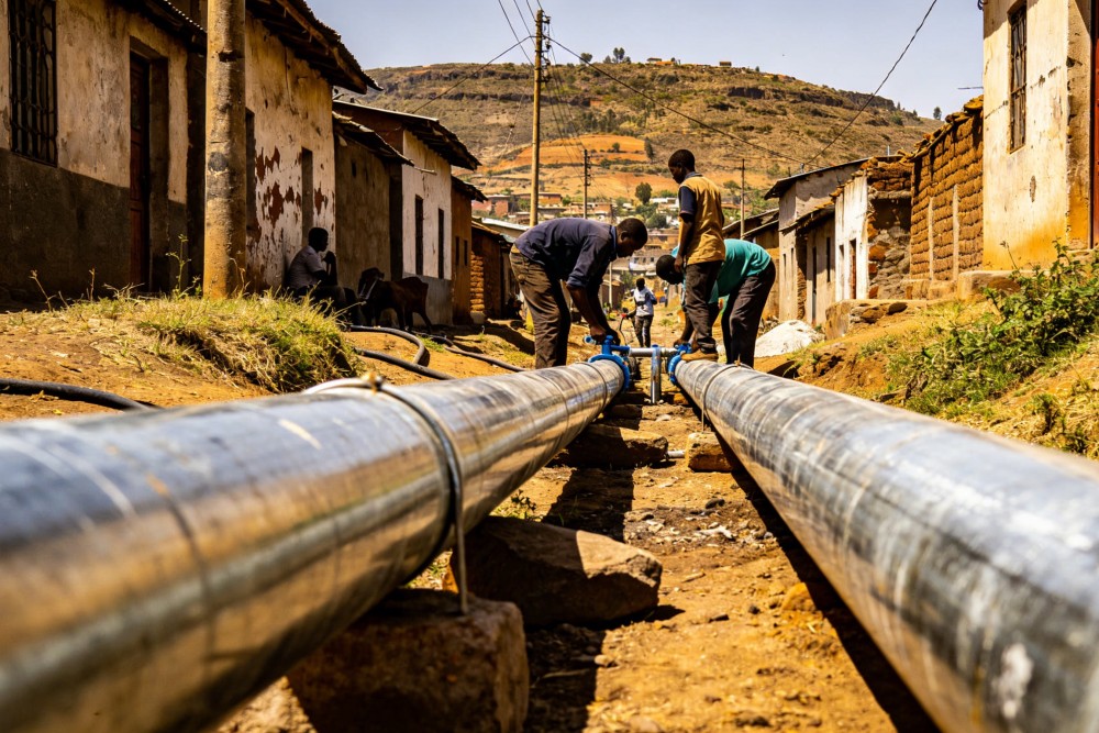 Ethiopia water pipeline project