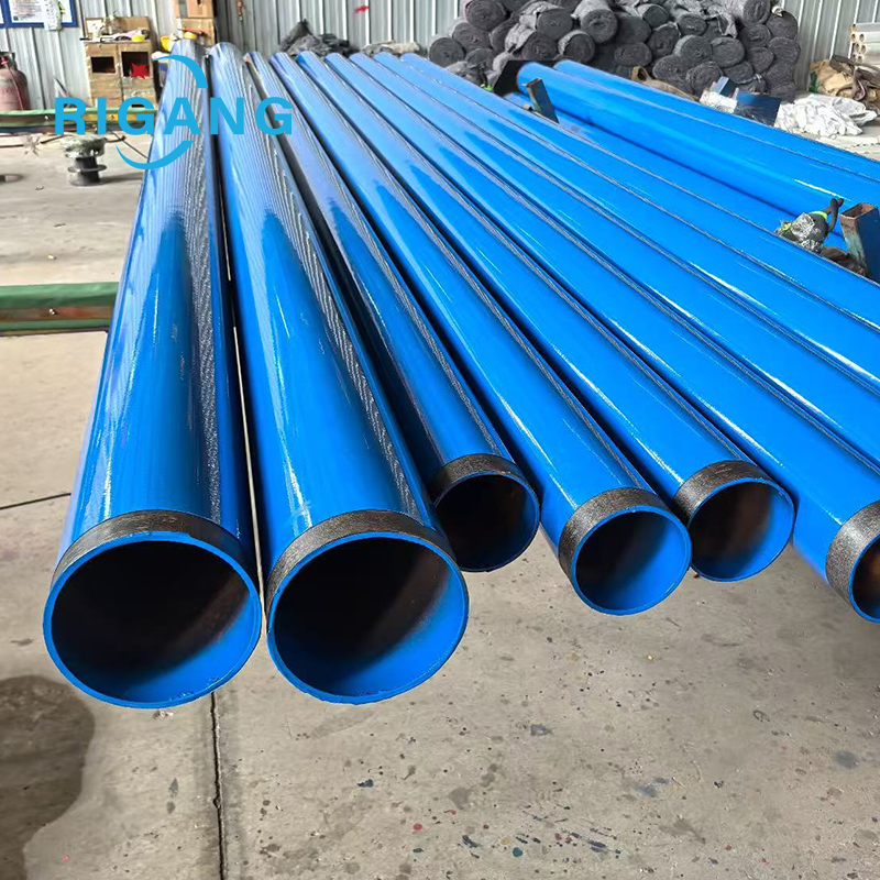 Plastic coated pipe