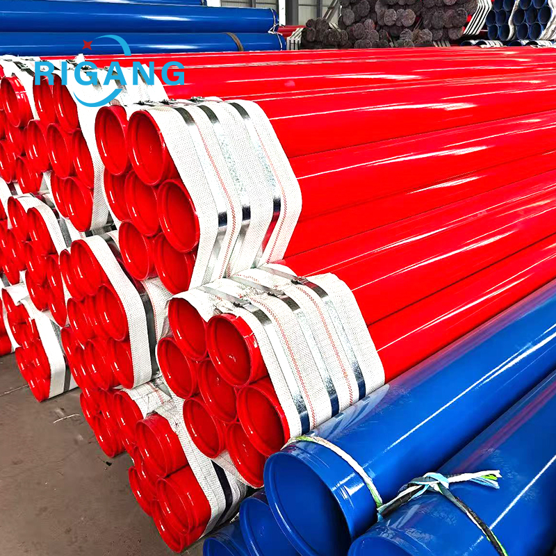 Plastic coated pipe