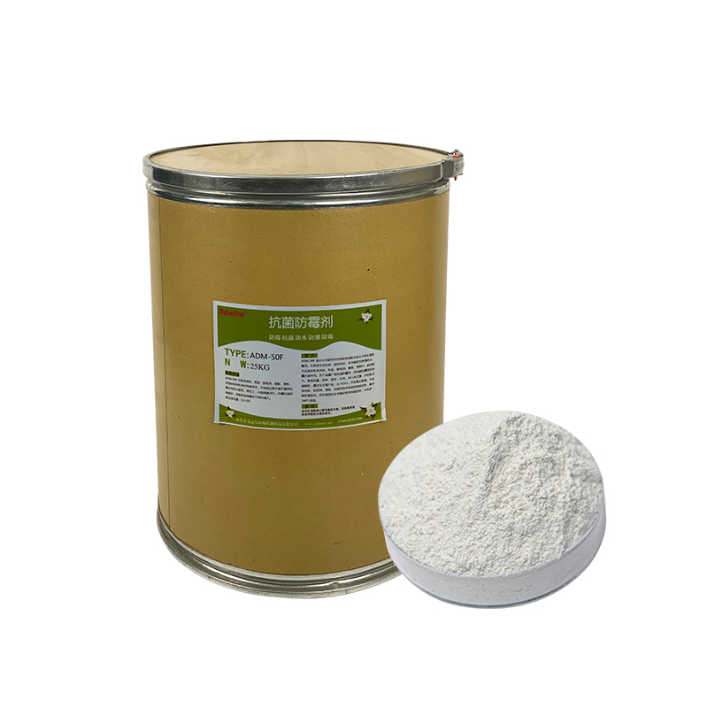 The main feature of the ADM-50F anti-mildew and anti-bacterial agent is