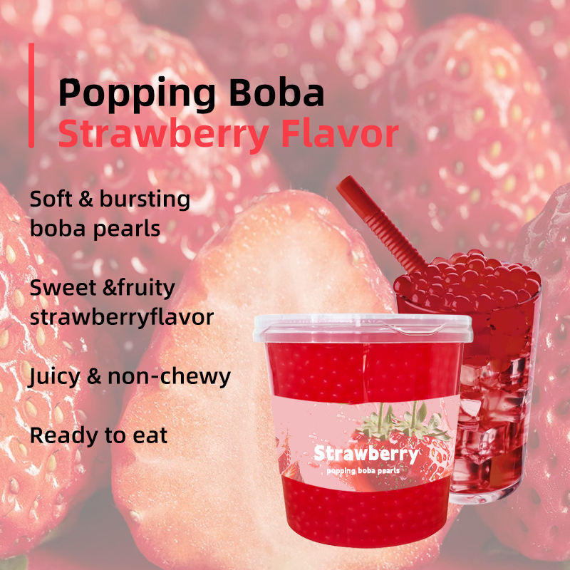 Wholesale instant konjac, bursting pearls, bulk tea and beverage ingredients
