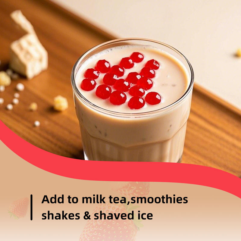 Wholesale instant konjac, bursting pearls, bulk tea and beverage ingredients