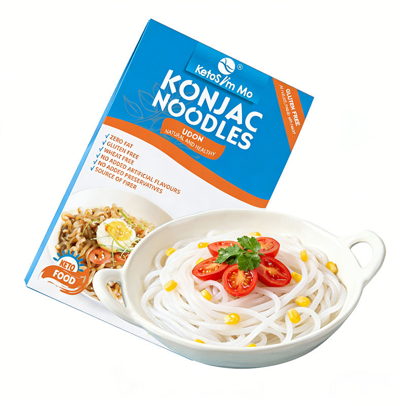 Wholesale manufacturer of low calorie gluten free konjac noodles, healthy diet konjac udon noodles