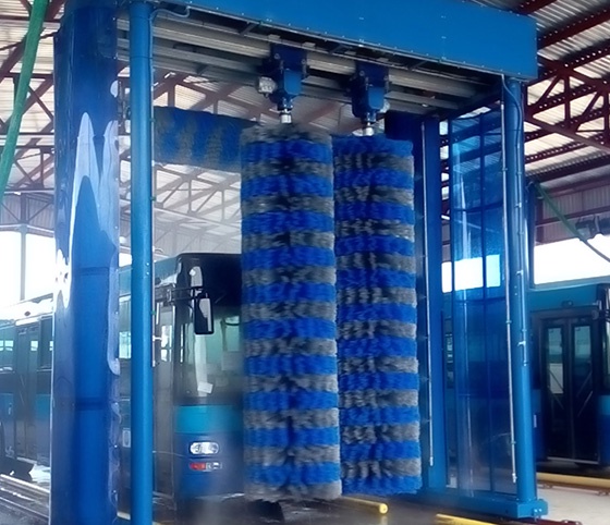 CB-730 Reciprocating Bus Truck Wash Machine