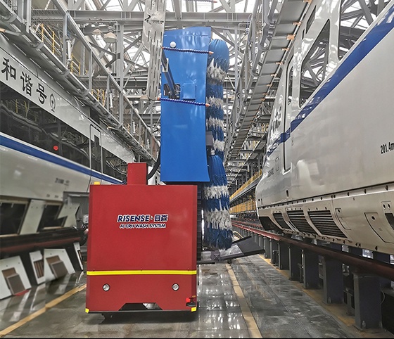 Automatic Train Washing Machine
