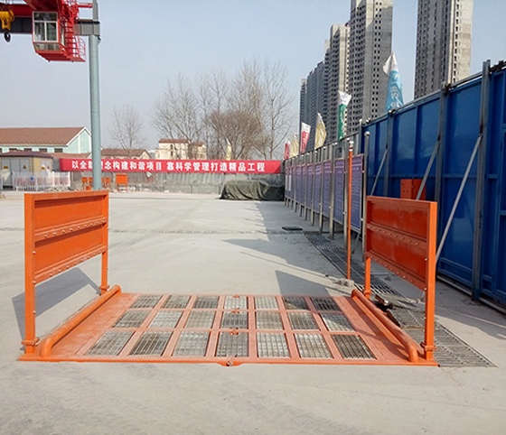 80T Construction Site Wheel Washer