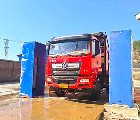 Winner Car Wash 130T Heavy-Duty Construction Site Wheel Washing Machine