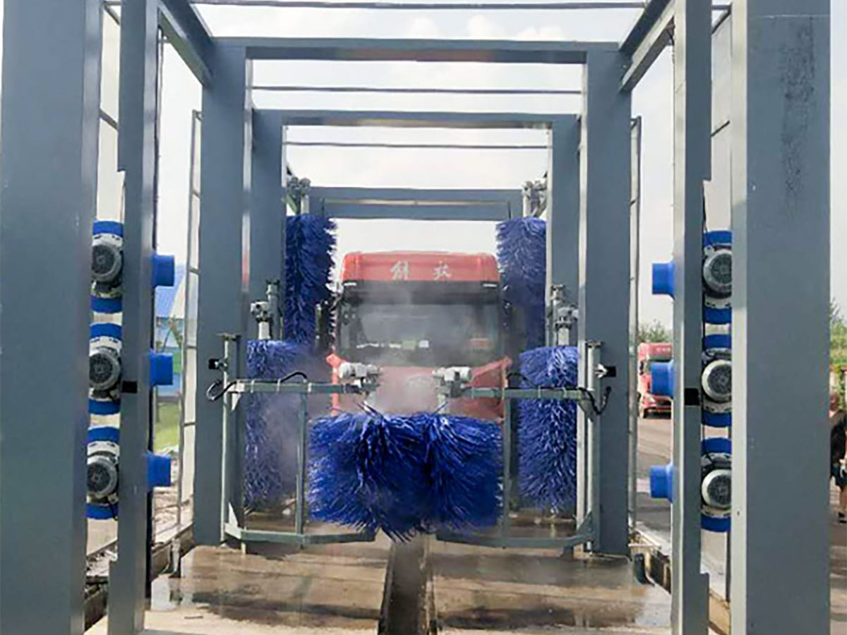 Working Principle of Reciprocating Single Swing Arm Car Washer