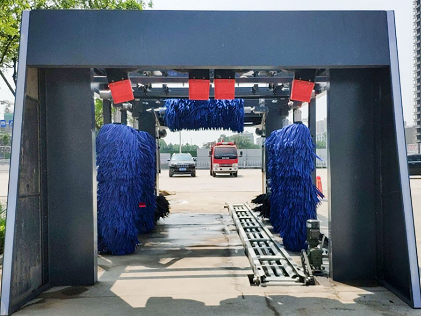 Working Principle of Engineering Car Washer