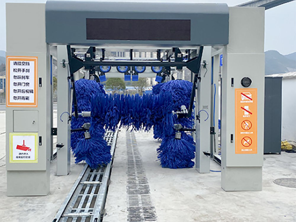 Mobile Intelligent Train Washer