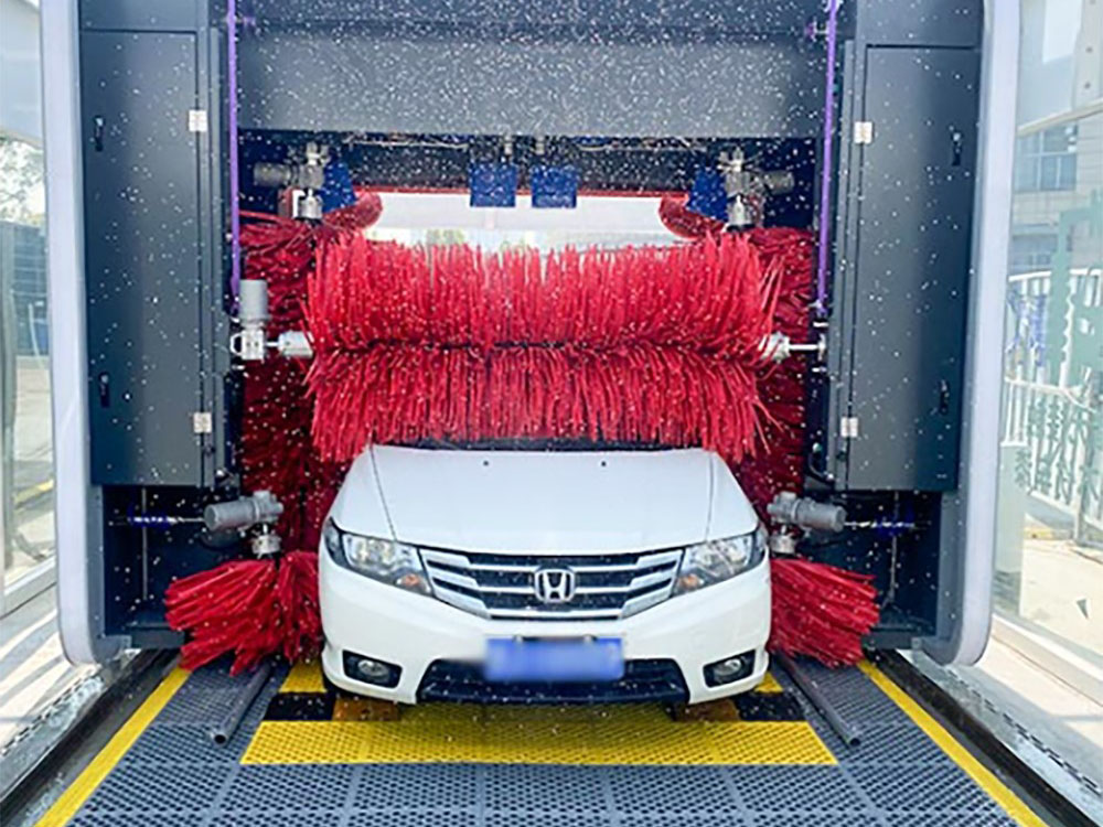 Cleaning Effect of Tunnel Car Wash Machine