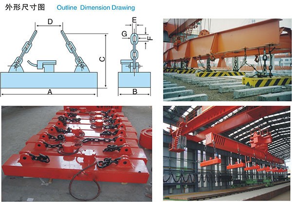 40b82e0a3bb3836d7d0dcfa10bcbc0d7 MW84 Series Lifting Electromagnet for Steel Plate