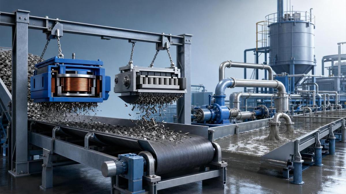 Electromagnetic Iron Separator vs Permanent Type: Which One Fits Your Process?