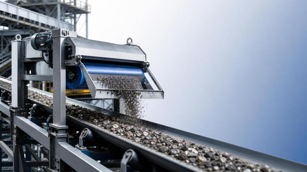 Belt Permanent Magnetic Iron Separator for Conveyor Lines: Where It Works Best Belt Permanent Magnetic Iron Separator for Conveyor Lines: Where It Works Best