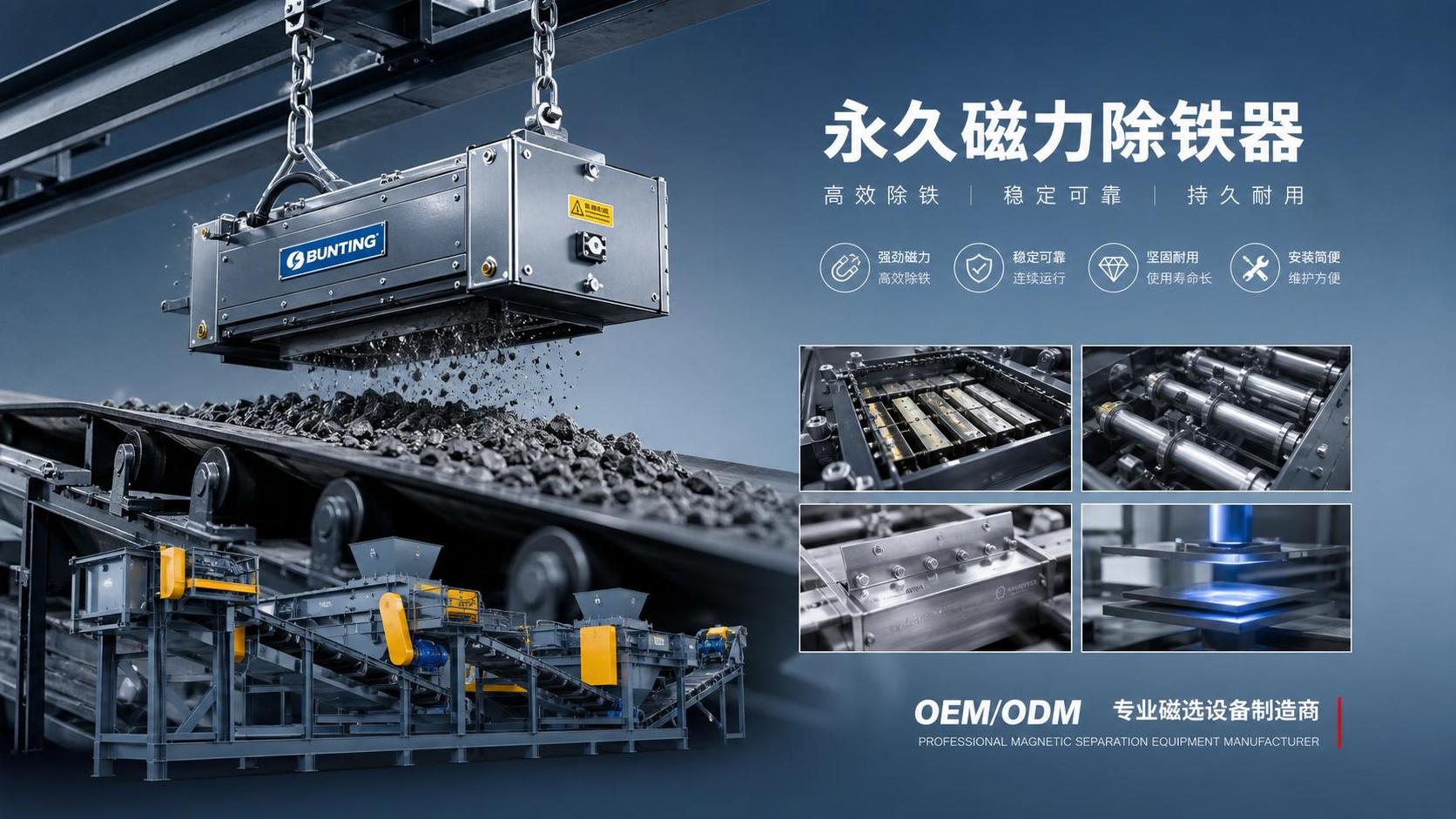 How to Qualify a Permanent Magnetic Iron Separator Manufacturer for OEM Supply