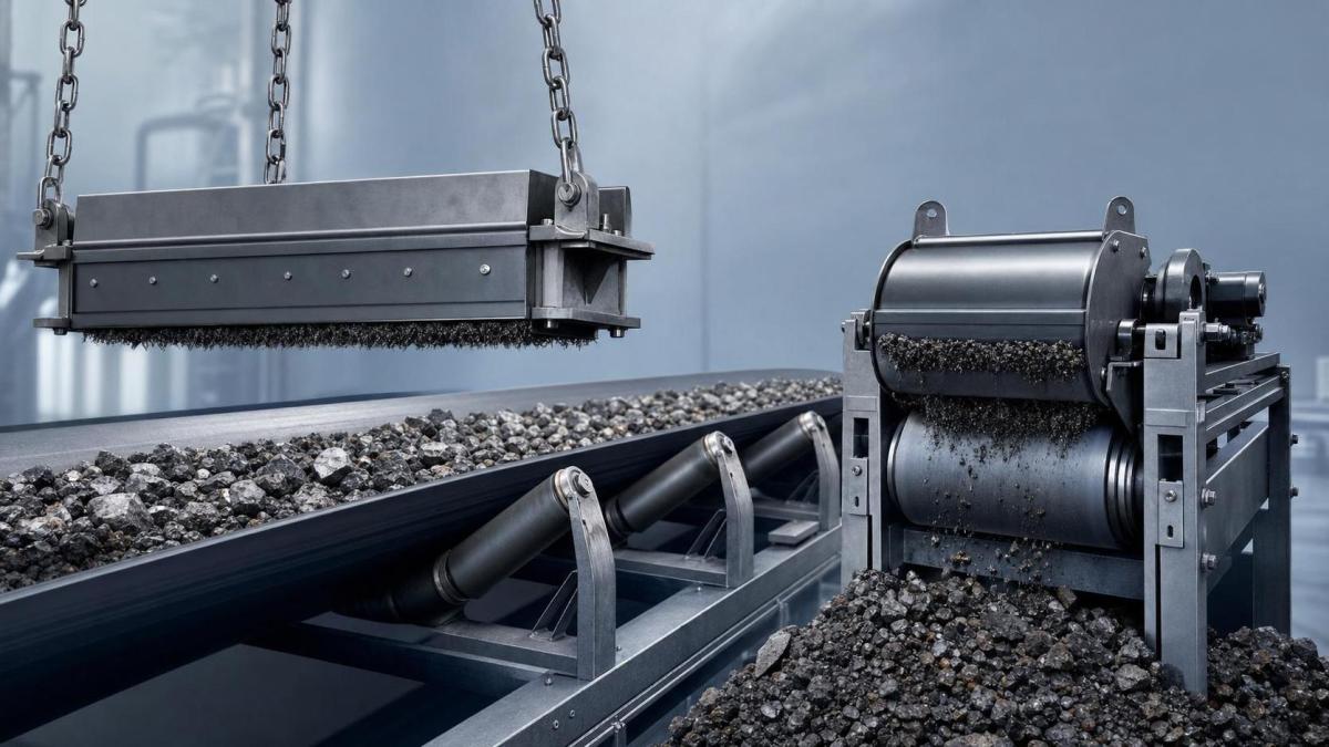 Suspended Permanent Magnetic Iron Separator vs Inline Type: Main Differences Suspended Permanent Magnetic Iron Separator vs Inline Type: Main Differences