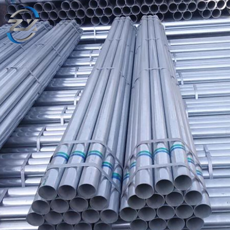 Tubo redondo de acero galvanizado Q195