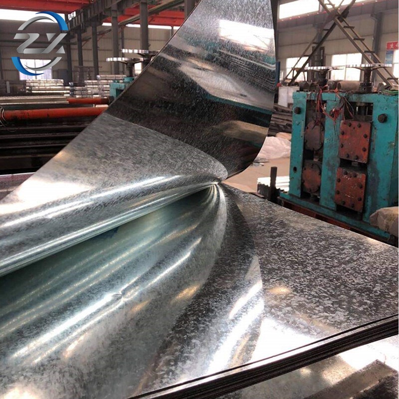 Placa de acero galvanizado DX52D+Z