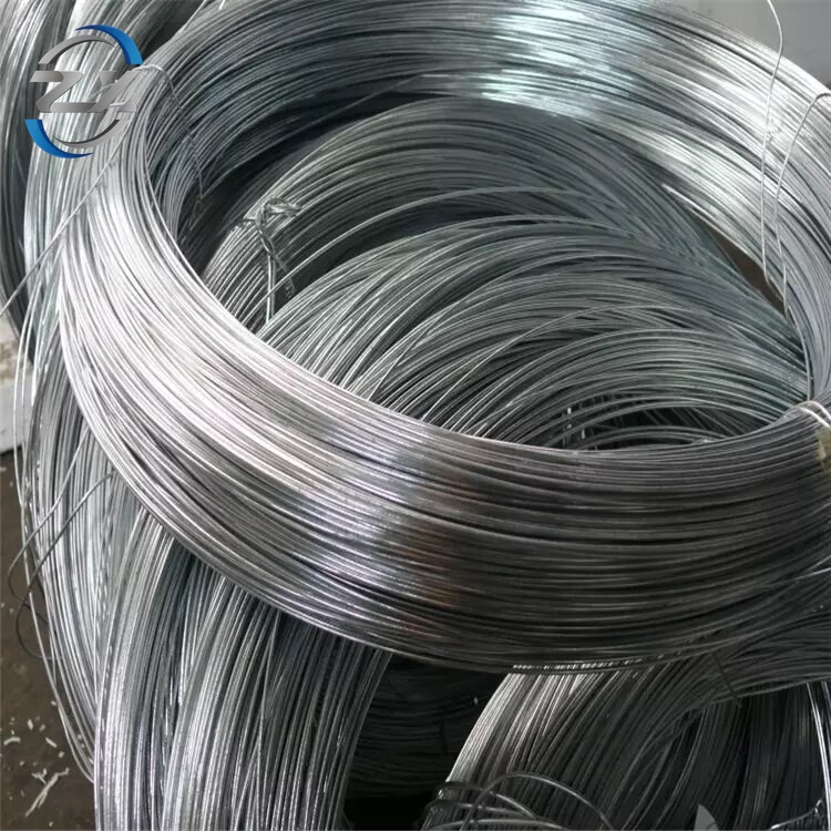 Alambre de acero galvanizado DX51D+Z